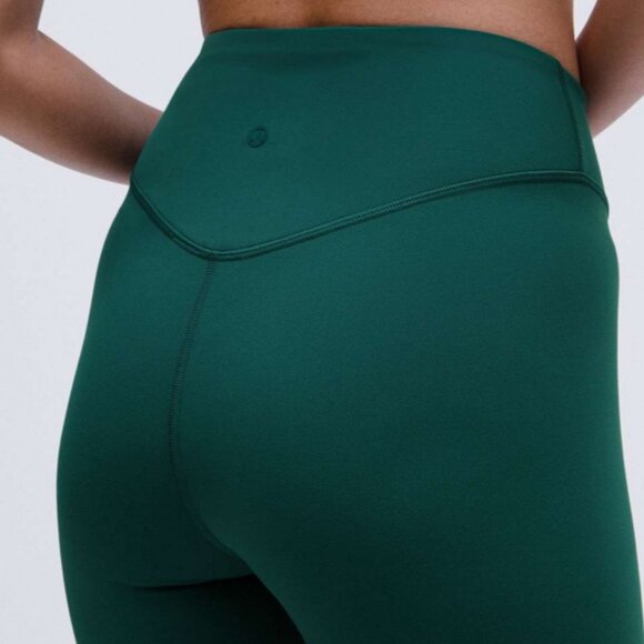 Lululemon Wunder Under Nulu High-Rise Tight 25" Storm Teal - Picture 3 of 11